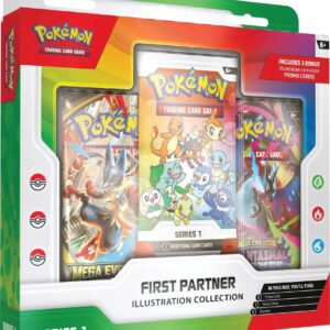 Pokemon TCG – First Partner Illustration Collection (Series 1) – First Partner Collection 2026 6盒